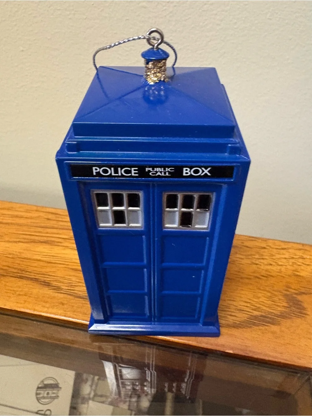 Doctor Who Tardis Christmas Ornament